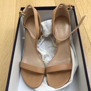 Stuart Weitzman Beige Block Heels